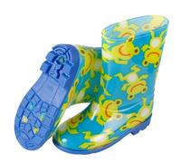 Hixingo Waterproof Lightweight Toddler Rain Boots, Toddler Wellies Kids Boys Girls,Cartoon Welly Boots for Little Kids Unisex Rubber Outdoors Rain Shoes (Frog,2.5)