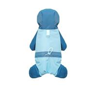 Hixingo Winter Warm Dog Jacket, Cozy Soft Dog Winter Coat with Legs, Windproof Snowy Snowsuit for Small Medium Large Pet Indoor & Outdoor Wear Clothes XS-3XL (437 Blue,XL)