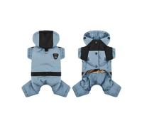 Hixingo Winter Warm Dog Jacket, Cozy Soft Dog Winter Coat with Legs, Windproof Snowy Snowsuit for Small Medium Large Pet Indoor & Outdoor Wear Clothes S-3XL (362 Sky Blue,XXL)