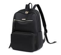 Hixingo Womens School Backpack, Causal Travel School Bags Backpack for Teenage Girls Lightweight Bookbag to School, College, Work, Travel (1118# Black)