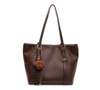 Hixingo Women's Tote Bags Casual Top-Handle Bag Crossbody Bag with Zipper Shoulder Straps, PU Leather Tote Bag for Women Shoulder Bag for School Work Travel Shopping (38 * 27 * 16cm,Coffee)