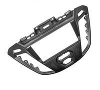 HIXISTO Radio Stereo Facia,Facia Adaptor Double Din Car Radio Fascia Fit Use For Ford Transit Tourneo Custom 2013-2020 Multimedia Audio DVD Player Dash Mount Install Frame Bezel