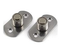 HIXISTO Sliding Door Guide，Floor Guide Small Roller Floor Accessories Guide Track Close Sliding Barn Door Stopper For Track Sliding Door Hardware With Bearing (Color : 2 pieces)