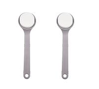 HIXNUG 2 Pieces Lotion Applicator for Back Long Handle Lotion Applicator Bath Sponge Brush Bath Cream Applicator Long Handle