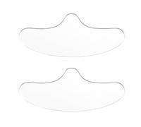 HIXNUG 2pcs Forehead Wrinkle Patches Anti Wrinkle Patches Silicone Face Tape Self-Adhesive Forehead Wrinkle Removal Sticker