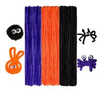 HIXNUG 300Pcs Christmas Pipe Cleaner Chenille Stem Chenille Creative Process Pipe Cleaner DIY Crafts Supplies