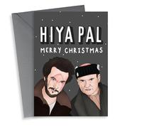 Hiya Pal - Friend - Home Alone - Harry and Marv - Humour - Quotes - Christma Card