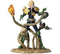 Hiya Toys 1/18 Exquisite Mini Judge Dredd Judge Anderson Vs The Dark Judges 2000 Ad Figure 10 Cm