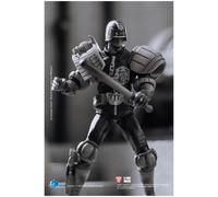 Hiya Toys Judge Dredd Exquisite Mini 1:18 Scale Figure - Black and White Judge Dredd