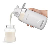 HIYAKOI Portable Water and Milk Warmer, Bottle Warmer On The Go Fast Heating for Baby Formula Breastmilk Cordless, Baby-Safe Tritan Material, 6 Hour Keep Warm, 9oz