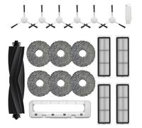 HIYOUNG Accessories for Dreame L10s Ultra / L10 Ultra / L10 Prime / L10s Pro Gen 2 / L10s Plus Xiaomi Robot X10+ / X20+, Robot Vacuum Cleaner Replacement Parts Pack of 18