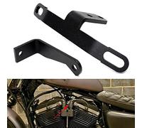 HIYOYO Black Coil Relocation and Ignition Key Bracket Kits Fit for Harley Sportster 883 1200 2007-2021