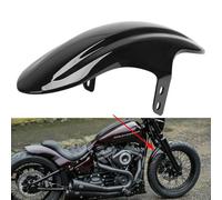 HIYOYO Motorcycle Short Front Fender Fits for Harley M8 Softail Street Bob FXBB FXBBS 2018-2023 Vivid Black