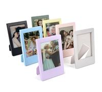 HIYQIN 2x3 Mini Photo Frames for Fujifilm Instax Mini EVO 13 12 Camera Film | Small Picture Frame Bulk for Instax Mini Liplay/Link 3/SE/41/40 Film with Protective Film, Cute Tabletop Frame, Photo Display