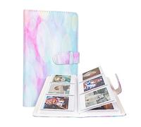 HIYQIN 3-Inch Instax Polaroid Photo Album,96 Pocket Mini Photo Album Book for 2x3 Inch Fujifilm Instax Mini 12 11 9 8 8+ 7s 25 70 90 Instant Camera Film,Colorful Instax Mini Album (Colorful)