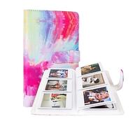 HIYQIN 3-Inch Instax Polaroid Photo Album,96 Pocket Mini Photo Album Book for 2x3 Inch Fujifilm Instax Mini 12 11 9 8 8+ 7s 25 70 90 Instant Camera Film,Colorful Instax Mini Album (Colorful)