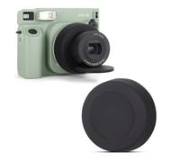 HIYQIN Fuji Wide 400 Lens Cover, Silicone Protective Lens Cap Compatible for Instax Wide 400 Instant Film Camera, Instant Camera Accessories, Dustproof & Anti-scratch, No Removal Required-Black