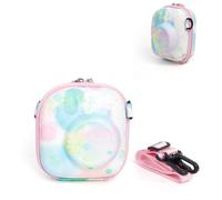 HIYQIN Hard EVA Camera Storage Case Compatible with Fujifilm Instax Mini 13/12/11/9/8//7+/90/99/40, Colorful Protective Carrying Case with Shoulder Strap - PPSC