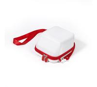 HIYQIN Hard Travel Case Compatible with Polaroid Now Instant Camera - for Polaroid Now/Now+/ONE STEP2/Gen 2/Gen 3/Flip Camera Storage Bag with Shoulder Strap - White