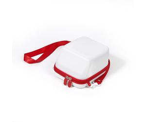 HIYQIN Hard Travel Case Compatible with Polaroid Now Instant Camera - for Polaroid Now/Now+/ONE STEP2/Gen 2/Gen 3/Flip Camera Storage Bag with Shoulder Strap - White