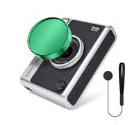 HIYQIN Mini EVO Lens Cap, Lens Protective Cap Compatible with Fujifilm Instax Mini Evo, Instax Mini Evo Lens Protective Cover - Plastic, Green