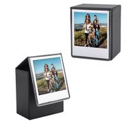 HIYQIN Photo Case for Instax Wide Film, 3.5x4.25” Photo Storage Box Fits for Fujifilm Instax Wide 400/300/210/Wide EVO, Picture Holder for Polaroid 600/I-Type/OneStep2 Instant Film - Black
