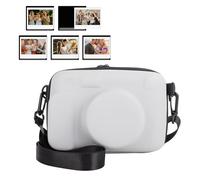 HIYQIN Protective Camera Case Compatible with Fujifilm Instax Wide 400, for Instax Wide 400/210/300, LOMO Hard EVA Bag Cover with Shoulder Strap, Pocket and Magnetic Frames - Grey