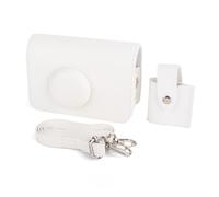 HIYQIN Protective Case Compatible with Kodak EKTAR H35/H35N/Ultra F9/Vibe 501F Film Camera, PU Leather Carrying Bag and Film Storage Case for Kodak H35/H35N/Ultra F9/Vibe 501F Film Camera - White