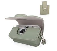 HIYQIN Protective Case Compatible with Kodak EKTAR H35/Ultra F9/Vibe 501F Film Camera, PU Leather Carrying Bag and Film Storage Case for Kodak H35/Ultra F9/Vibe 501F Film Camera - Green
