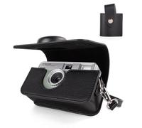 HIYQIN Protective Case Compatible with Kodak EKTAR H35/Ultra F9/Vibe 501F Film Camera, PU Leather Carrying Bag and Film Storage Case for Kodak H35/Ultra F9/Vibe 501F Film Camera - Black