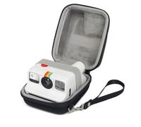 HIYQIN Protective Case for Polaroid Go Instant Film Cameras - Polaroid Go 9035/9071/ 9070 Storage Case Travel Carry Bag with Wrist Band - Black
