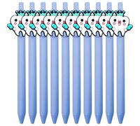 HiyyFloy 10 Pcs Tooth Fairy Wand Pen Dental Hygienist Gifts Tooth Fairy Gifts Funny Dental Pens Cute Teeth Ballpoint Pens Retractable Novelty Tooth Gel Pen for Office Work Home Birthday