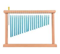 HiyyFloy 20 Note Chime Table Bar Chime Wind Chime 20 Bars Percussion Instrument with Mallet Kids Educational Musical Instrument
