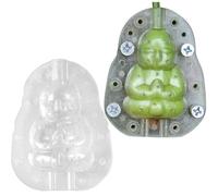 HiyyFloy 2pcs Transparent Fruit Mold Fruit Shaping Mold Buddha Shaped Melon Growing Mold Vegetable Growing Mould Growth Forming