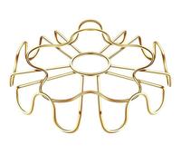 HiyyFloy Cooker Egg Rack Cooking Cooling Rack Flower Shape Egg Holder Stainless Steel Eggs Stands Egg Steaming Kitchen Gadgets for, Pressure Cooker