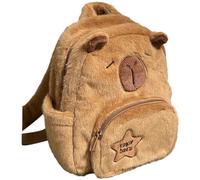 HiyyFloy Cute Capybara Backpack Plush Capybara Backpacks Bookbag Cartoon Stylish Daypack Schoolbag for Girls Students, Gifts for Capybara Lovers