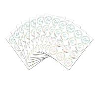 HiyyFloy Eid Mubarak Stickers 120pcs Round Eid Ramadan Stickers Gift Sealing Stickers Self Adhesive Ramadan Labels Envelopes Sealing Labels