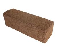 HiyyFloy Linen Bed Couch Armrest Cushion, Thicken Sofa Elbow Support Pillow Rectangular Sofa Gap Filler Couch Arm Support Bolster with Removable Cover