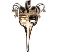 HiyyFloy Long Nose Masquerade Masks Venetian Mask for Parties Man Costume Halloween Venice Masque Carnival Maske Anonymous Masks