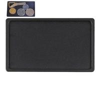 HiyyFloy Minimalist Wallet Coin Tray, Removable Coin & Key Holder for Slim Wallet, Mini Accessory Tray for Metal Wallet, Plastic, Credit Card Size