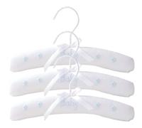 HiyyFloy Padded Baby Hangers Childrens Hanger Sponge Hangers Simple Natural Household Suitable for Wardrobe Storage 26cm