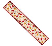 HiyyFloy Shana Tova Table Runner Rosh Hashanah Jewish New Year Holiday Party Kitchen Dining Room Home Decoration