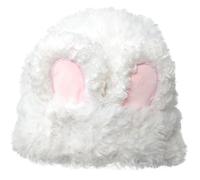 HiyyFloy Ski Helmet Cover Cute Bunny Ear Skiing Caps Cover Unisex Ski Helmet Cover Plush Warm Cold-proof Pullover Hat for Snowboard, Winter Sports Helmet Accessories