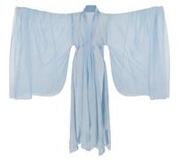 HiyyFloy Traditional Chinese Style Chiffon Cardigan Outer Layer Hanfu Cosplay Costume Classical Long Sleeve Performance Dance Costume