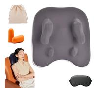 Hizoo TMJ Massager, Hizoo Neck Massager, Stationary Neck & Shoulder Massager, 3D Shiatsu Massage for Pain Relief and Muscle Tension,Unwind and Enjoy a Peaceful Break from Everyday Stress (Gray)