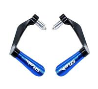 HIZORB Handguards for RS660 RS125 Tuono660 Tank Pad 3D Stickers Motorcycle CNC Handlebar Grips Guard Brake Clutch Levers Protector(Blue)