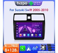 Hizpo 10.1" For Suzuki Swift 2005-2010 Carplay 2 Din Android Car Radio Multimidia Video Player GPS Navigation Head Unit Stereo 4cores 1G 16G -P1L
