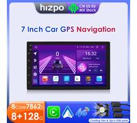 8G+128G 7862 7inch 2din Android Autoradio for Univeral Car Radio Multimedia Video Player GPS Navigation Head Unit Carplay 4G RDS S8 (8Core 8G 128G)AI