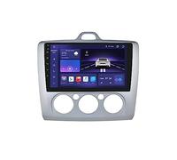 hizpo Android Car Stereo Bluetooth Handsfree Compatible with Ford Focus Exi MT 2 3 Mk2/Mk3 2004-2011 HD Touch Screen Supports Apple Carplay/Android Auto Car Stereo Radio 4+64G