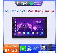 Hizpo Car Radio Android 13 For Chevrolet Silverado GMC Sierra Impala Traverse Avalanche Yukon Acadia Savana Stereo Carplay 2 Din 8cores 2G 32G-W1-4G